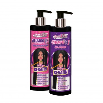 Kit Alisamento Magic Keratin 300+300m        