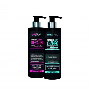 Kit Alisamento Magic Liss 300+300ml